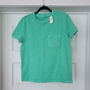 NWT GAP Mint Green Crew Neck Tee, Size M